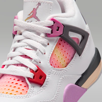(PS) Air Jordan 4 Retro "Comic" Blanco/Antracita/Rosa Fuego/Rosa Fuego IO2363-100 Sizing (PS) Air Jordan 4 Retro "Comic" Blanco/Antracita/Rosa Fuego/Rosa Fuego IO2363-100