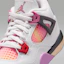 Sizing (PS) Air Jordan 4 Retro "Comic" Blanco/Antracita/Rosa Fuego/Rosa Fuego IO2363-100