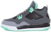Buy (PS) Air Jordan 4 Retro 'Green Glow' Lelaki Wanita Kasut Hijau Luminescent. 308499-033