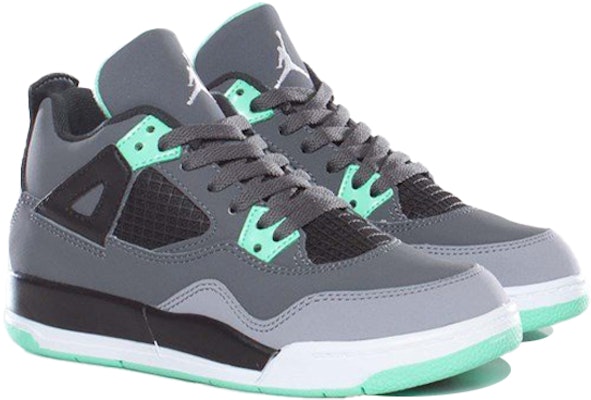 (PS) Air Jordan 4 Retro 'Green Glow' Lelaki Wanita Kasut Hijau Luminescent. 308499-033 Lookbook (PS) Air Jordan 4 Retro 'Green Glow' Lelaki Wanita Kasut Hijau Luminescent. 308499-033