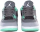 Shop (PS) Air Jordan 4 Retro 'Green Glow' Lelaki Wanita Kasut Hijau Luminescent. 308499-033