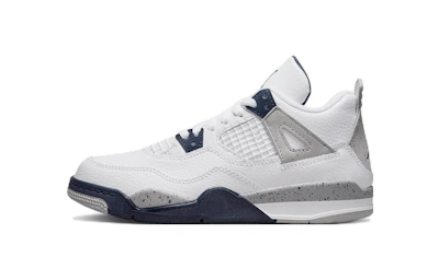 (Preschool) Air Jordan 4 Retro 'Midnight Navy' BQ7669-140