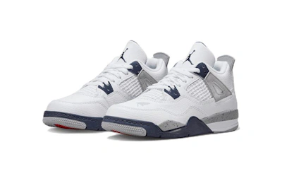 (Preschool) Air Jordan 4 Retro 'Midnight Navy' BQ7669-140