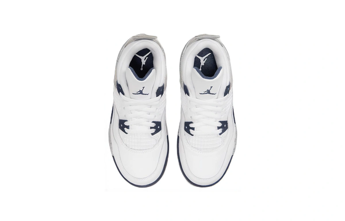 (Preschool) Air Jordan 4 Retro 'Midnight Navy' BQ7669-140