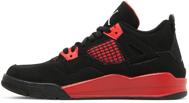 (PS) Air Jordan 4 Retro 'Red Thunder' Merah Guntur BQ7669-016 Lookbook (PS) Air Jordan 4 Retro 'Red Thunder' Merah Guntur BQ7669-016