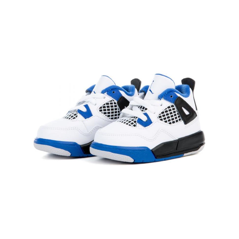 Lookbook 嬰幼兒 Jordan Air Jordan 4 減震耐磨 高筒 學步鞋 灰紫