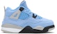 (PS) Air Jordan 4 Retro 'Biru Universiti' BQ7669-400