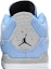 Sizing (PS) Air Jordan 4 Retro 'Biru Universiti' BQ7669-400