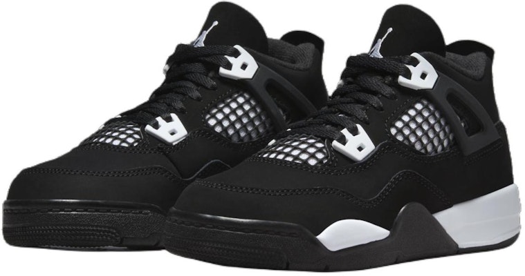 (Preschool) Air Jordan 4 Retro 'White Thunder' FV4537-001 Shop (Preschool) Air Jordan 4 Retro 'White Thunder' FV4537-001