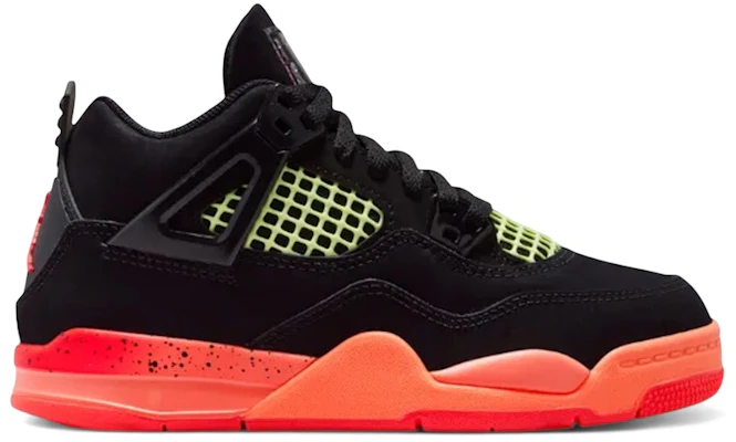 (PS) Air Jordan 4 Retro Hitam Infrared Barely Volt II1269-001 Buy (PS) Air Jordan 4 Retro Hitam Infrared Barely Volt II1269-001