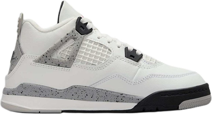 (Preschool) Air Jordan 4 Retro OG 2025 'White Cement' IB4388-100 Order (Preschool) Air Jordan 4 Retro OG 2025 'White Cement' IB4388-100
