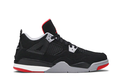(Preschool) Air Jordan 4 Retro OG 'Bred' 2019 BQ7669-060
