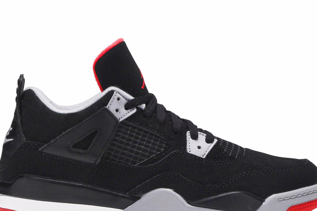 (Preschool) Air Jordan 4 Retro OG 'Bred' 2019 BQ7669-060