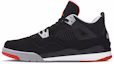 Lookbook Air Jordan 4 Retro OG 'Bred' 2019 BQ7669-060 untuk Prasekolah