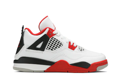(Preschool) Air Jordan 4 Retro OG 'Fire Red' 2020 BQ7669-160