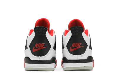 (Preschool) Air Jordan 4 Retro OG 'Fire Red' 2020 BQ7669-160
