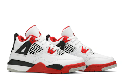 (Preschool) Air Jordan 4 Retro OG 'Fire Red' 2020 BQ7669-160