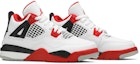 Cheap (PS) Air Jordan 4 Retro OG 'Fire Red' 2020 BQ7669-160