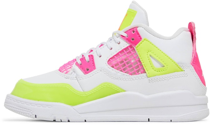 (Preschool) Air Jordan 4 Retro SE 'Lemon Venom' CV7809-100 Lookbook (Preschool) Air Jordan 4 Retro SE 'Lemon Venom' CV7809-100