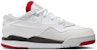 (Preschool) Air Jordan 4 RM 'White Fire Red' FQ7936-102
