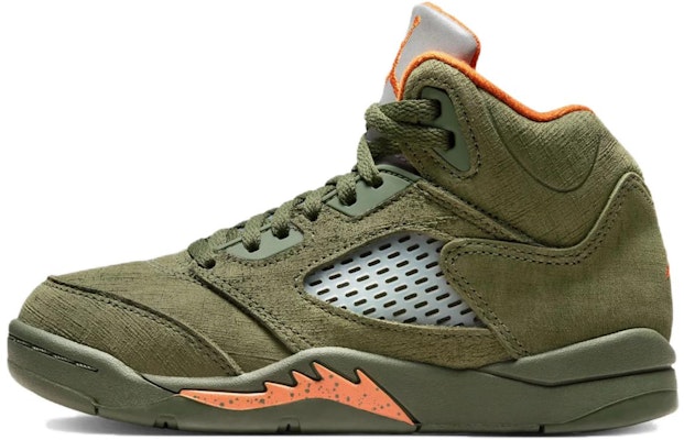 (Preschool) Air Jordan 5 Retro 2024 'Olive' 440889-308 Buy (Preschool) Air Jordan 5 Retro 2024 'Olive' 440889-308