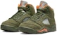 (PS) Air Jordan 5 Retro 2024 'Olive' Lelaki Sneakers 440889-308