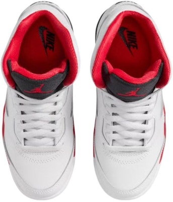 (Preschool) Air Jordan 5 Retro 2025 'Fire Red' HQ7979-101 Details for (Preschool) Air Jordan 5 Retro 2025 'Fire Red' HQ7979-101