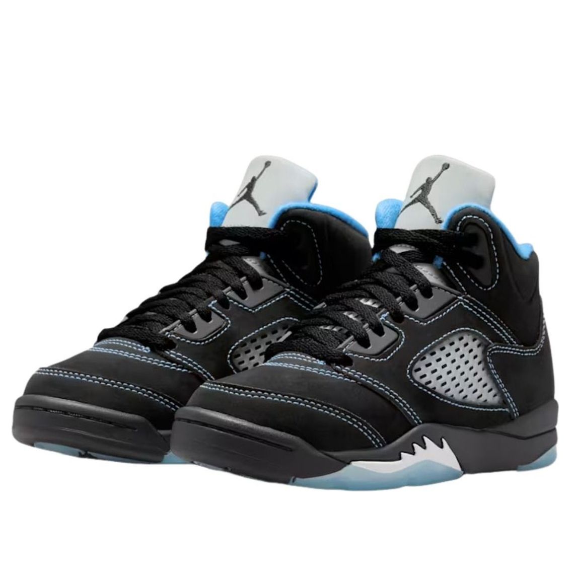 Shop (PS) Air Jordan 5 Retro 2026 ''Hitam University Blue'' 440889-008