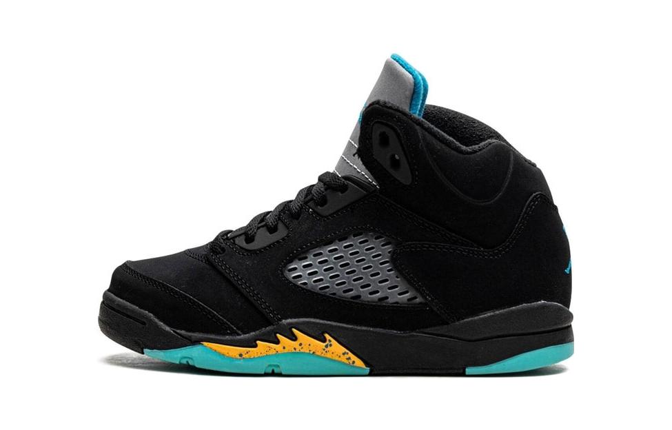 (Preschool) Air Jordan 5 Retro 'Aqua' 440889-047