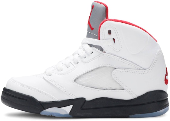 (Preschool) Air Jordan 5 Retro 'Fire Red' 2020 440889-102 Lookbook (Preschool) Air Jordan 5 Retro 'Fire Red' 2020 440889-102