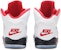 (Pra-Sekolah) Air Jordan 5 Retro 'Fire Red' 2020 440889-102