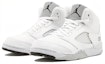 Lookbook (Preschool) Air Jordan 5 Retro 'Metallic White' 440889-130