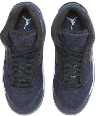 (學齡前) Air Jordan 5 復刻版 '午夜海軍藍' FN5453-400 Shop (學齡前) Air Jordan 5 復刻版 '午夜海軍藍' FN5453-400
