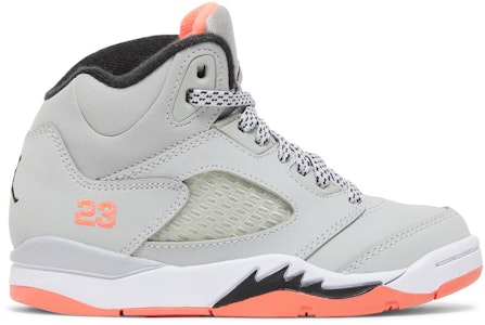 (JR) 에어 조던 5 레트로 '울프 그레이 핫 라바' 440893-018 Buy (JR) 에어 조던 5 레트로 '울프 그레이 핫 라바' 440893-018