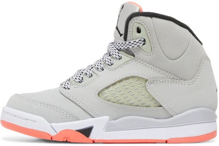 (JR) 에어 조던 5 레트로 '울프 그레이 핫 라바' 440893-018 Lookbook (JR) 에어 조던 5 레트로 '울프 그레이 핫 라바' 440893-018