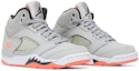 Cheap (JR) Air Jordan 5 Retro 'Kelabu Serigala Hot Lava' 440893-018