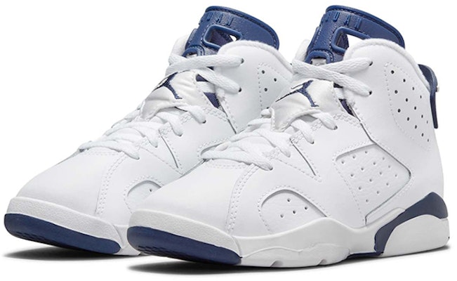 (學齡前) Air Jordan 6 復刻版 '午夜海軍藍' 2022 384666-141 Lookbook (學齡前) Air Jordan 6 復刻版 '午夜海軍藍' 2022 384666-141