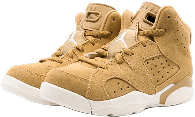(PS) Air Jordan 6 复刻版“小麦” 384666-705 Lookbook (PS) Air Jordan 6 复刻版“小麦” 384666-705