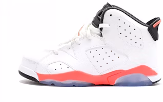 (Preschool) Air Jordan 6 Retro BP 2014 'White Infrared' 384666-123 (Preschool) Air Jordan 6 Retro BP 2014 'White Infrared' 384666-123