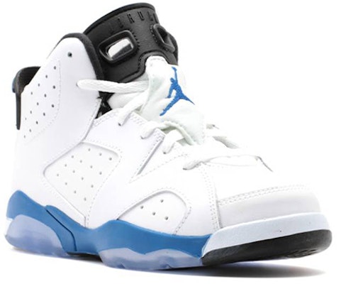 (PS) Air Jordan 6 Retro BP 'Azul Deportivo' 384666-107 Lookbook (PS) Air Jordan 6 Retro BP 'Azul Deportivo' 384666-107