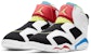 (PS) Air Jordan 6 Retro Little Flex 'Multi White' Putih Berwarna CT4416-103