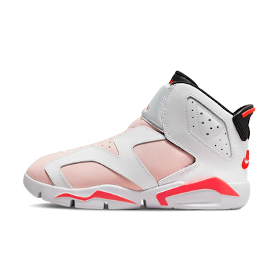 (PS) Jordan 6 Retro Little Flex Black/White/Pink