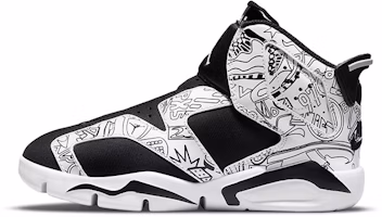 (Preschool) Air Jordan 6 Retro Little Flex SE 'Black White' DC4103-001 (Preschool) Air Jordan 6 Retro Little Flex SE 'Black White' DC4103-001
