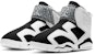 (PS) Air Jordan 6 Retro Little Flex Putih Hitam CT4416-100