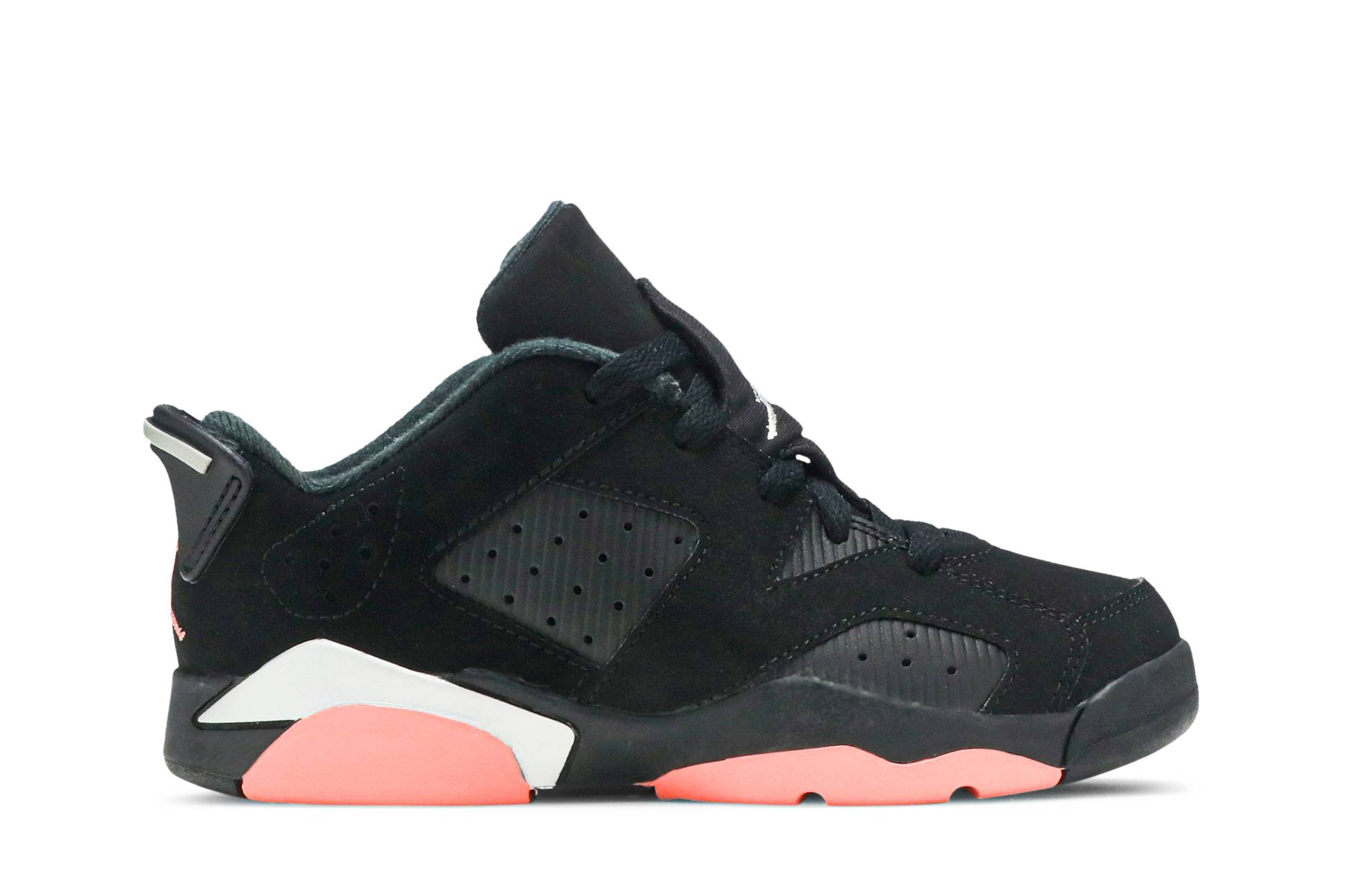 (Preschool) Air Jordan 6 Retro Low GP 'Black Sunblush' 768884-022