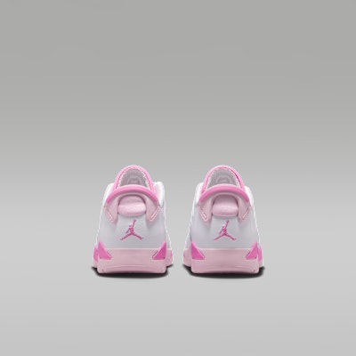 (Preschool) Air Jordan 6 Retro Low White/Pink Foam/Playful Pink IQ5979-100 Details for (Preschool) Air Jordan 6 Retro Low White/Pink Foam/Playful Pink IQ5979-100