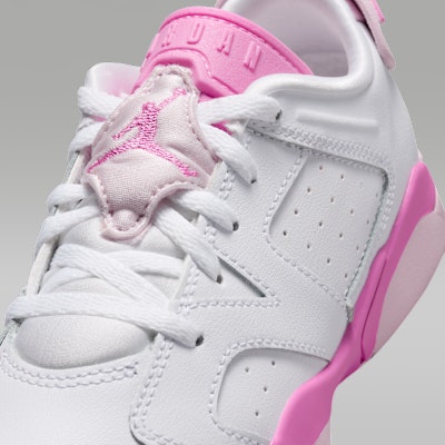 (Preschool) Air Jordan 6 Retro Low White/Pink Foam/Playful Pink IQ5979-100 Sizing (Preschool) Air Jordan 6 Retro Low White/Pink Foam/Playful Pink IQ5979-100