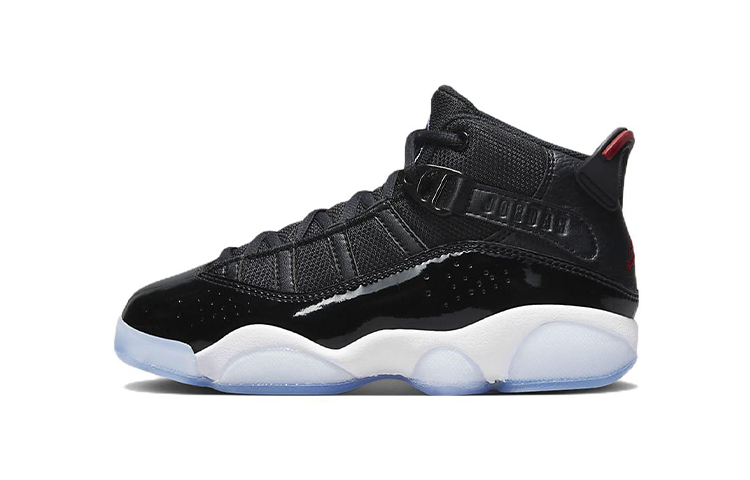 Buy (PS) Air Jordan 6 多戒指 '黑色 健身红' 323432-064