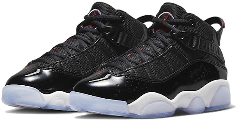 (PS) Air Jordan 6 多戒指 '黑色 健身红' 323432-064 Lookbook (PS) Air Jordan 6 多戒指 '黑色 健身红' 323432-064