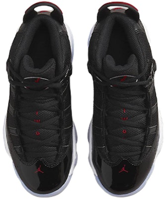 (PS) Air Jordan 6 多戒指 '黑色 健身红' 323432-064 Shop (PS) Air Jordan 6 多戒指 '黑色 健身红' 323432-064